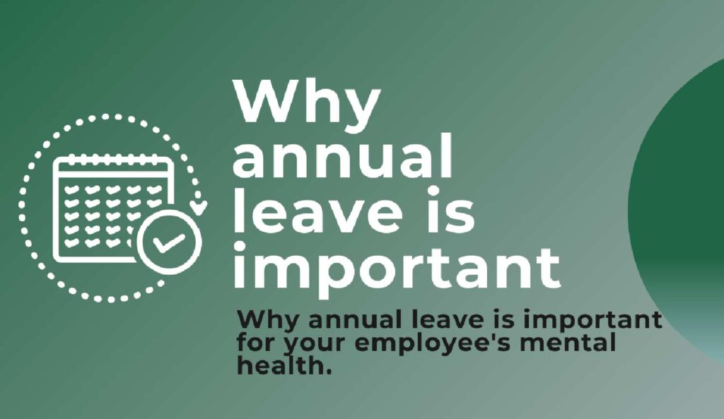 Why annual leave is important