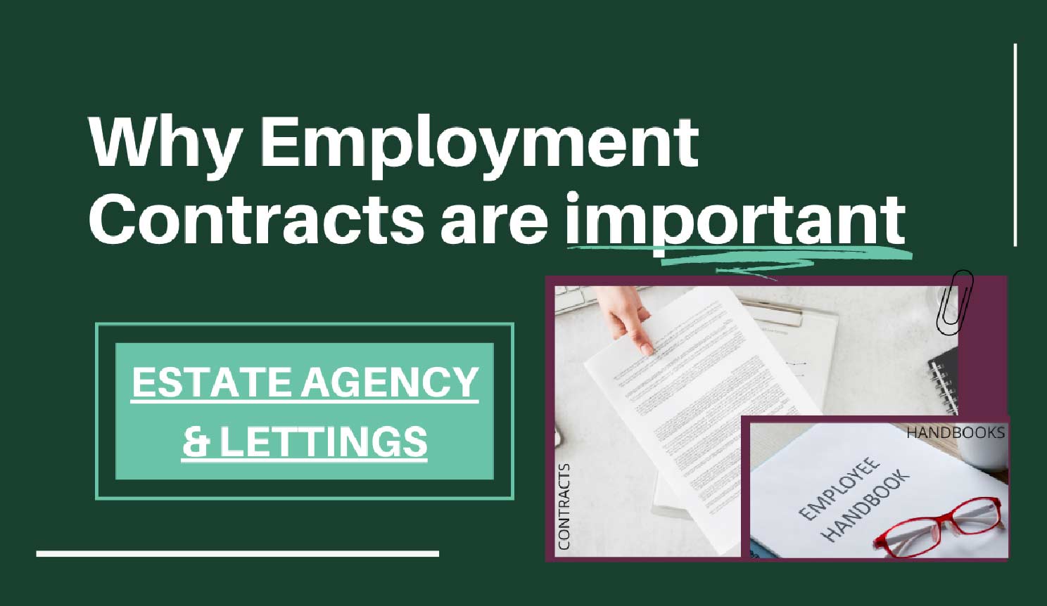 Why employment contracts are important Why employment contracts are important