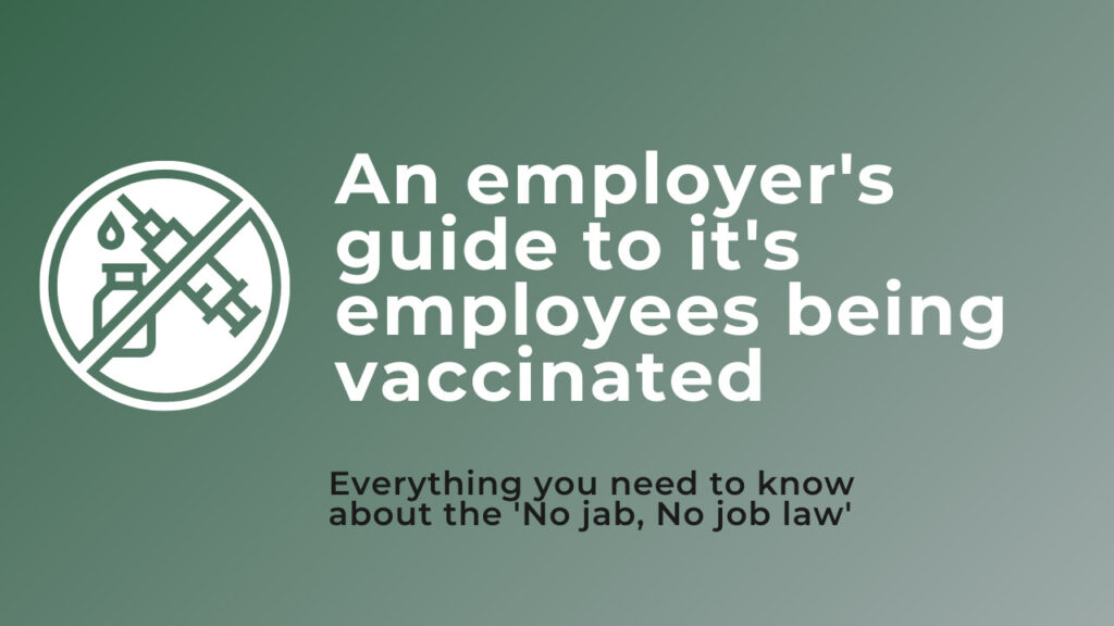 employers guide to being vaccinated