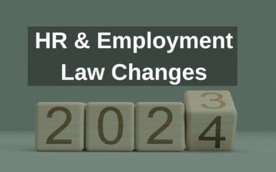 2024 HR & Employment Law Changes
