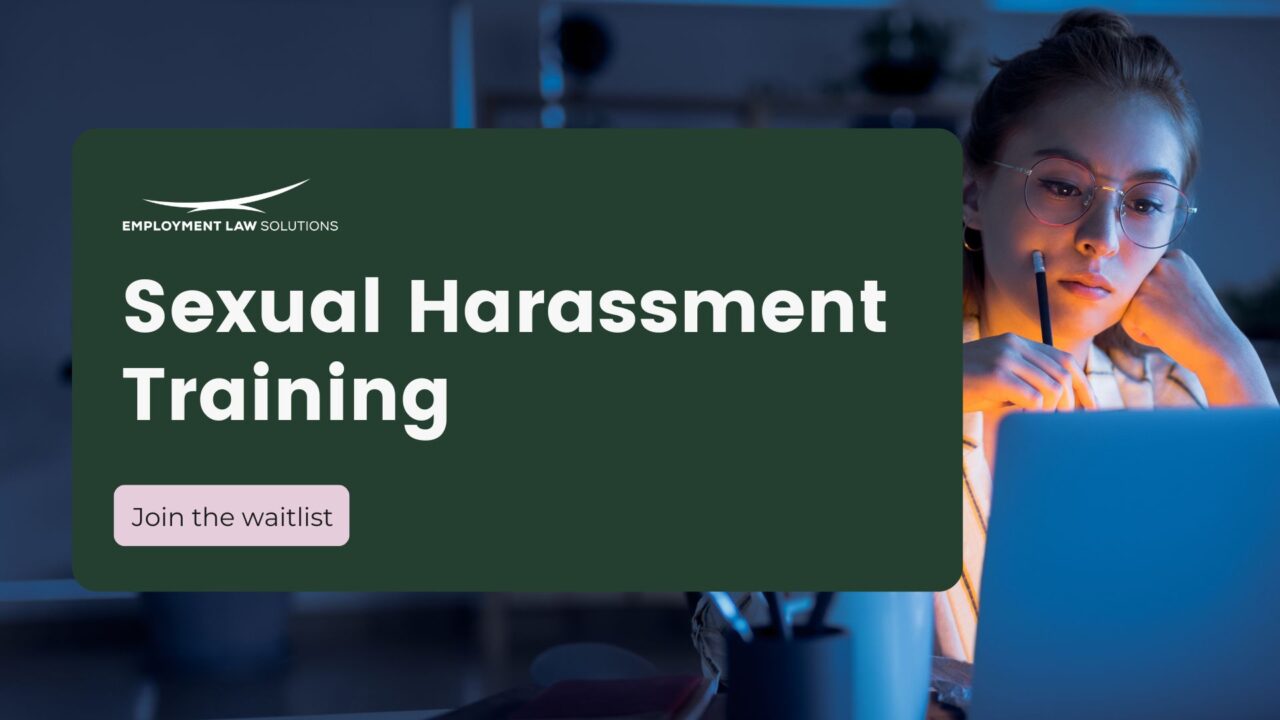 Get Ready For October Join The Waitlist For Employment Law Solutions Sexual Harassment 2193