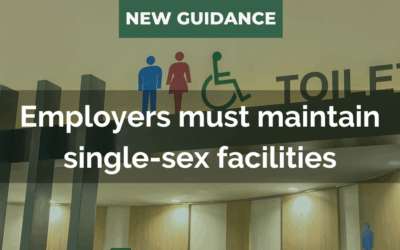 Employers must maintain single-sex facilities